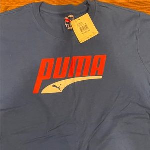Puma sport retro tshirt (S)
